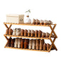 Choclaif Free Standing Shoe Racks for Closet, Shoe Shelf Bamboo Shoe Rack for Bedroom, Entryway Hallway Closet Living Room Organizer(3 Tier) - size: 3 Tier