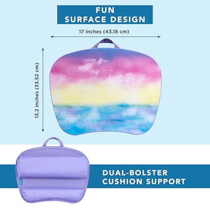 LAPGEAR MyStyle Lap Desk – Sunset Watercolor, Fits 15.6” Laptops - color: Sunset Watercolor