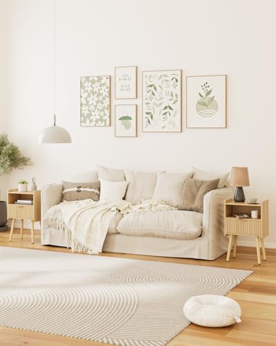 Night Stand, Modern Side Table, Small Nightstand, Wood Bedside Table with Storage Drawer End Table for Bedroom,Living Room,Office,Oak - color: Natural