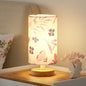 Fenmzee Butterfly Table Lamp for Bedroom - Inline Control, Small Bedside Lamp with 3000K A15 LED Blub, Easy Assembly (Butterfly Cream Shade, 9" Inline Control) - color: Butterfly Cream Shade