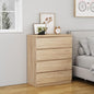 Nightstand with Drawers, Bedside Table with Drawers, Sofa Side Table Storage Cabinet, Night Stand for Bedroom Living Room (1, 4 Drawers Nature, 31.5" W×15.7" D×38.1" H) - color: 4 Drawers Nature, 31.5"w