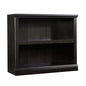 Sauder Miscellaneous Storage 2-Shelf Bookcase/ book shelf, Estate Black finish - color: Estate Black Finish