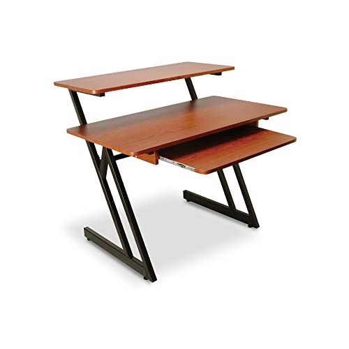 On-Stage On-Stage WS7500 Series Wood Studio Workstation - Rosewood - color: Rosewood/Black