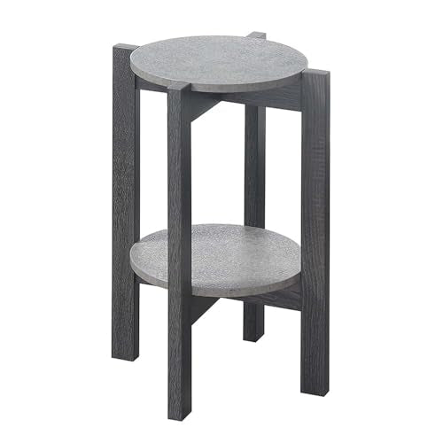 Modern Plant Stand Indoor Outdoor - Minimalist Design, Sturdy Metal, 23.5" Height, Home Decor
