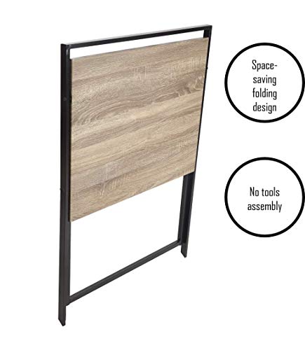 Urban Lifestyle Compact Folding Desk, Wood - color: Wood