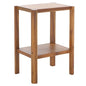SAFAVIEH Home Collection - Hendro Accent Table, Natural Brown Rectangular Side Table with 1 Shelf, Fully Assembled (ACC2401A) - color: Natural