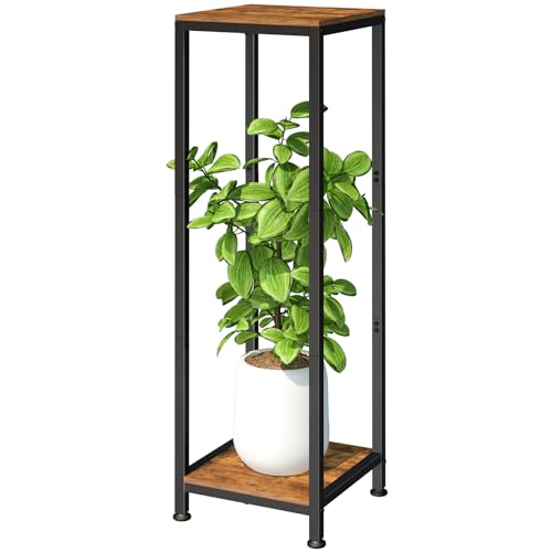 Lilybud--lily Plant Stand Indoor, 41'' Extra Tall Wood Plant Stands Heavy Duty Pedestal Stand for Indoor Outdoor, Modern Corner Flower Stand for Patio, Living Room, Balcony - size: 41''
