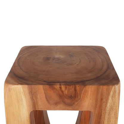 Rutledge & King Wooden End Table - Unique Wooden Side Table - Mid Century Side Table - Small Accent Table - Mid Century Modern - color: Natural, style: Kempton