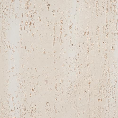 Christopher Knight Home Zax Lightweight MGO Outdoor Side Table, Square Accent Table with Stone-Like Texture, Weather Resistant Small End Table for Indoor/Outdoor Usage, No Assembly, Beige Travertine