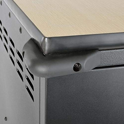 Tripp Lite 21-Port AC Mobile Charging Cart Storage Station for Chromebooks, iPads, Laptops, Tablets, Black (CSC21AC) - size: 21 AC Port, style: Cart