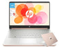 Elite 14" HD Anti-Glare Display Portable Laptop for Student & Home Office by HP, Intel Quad-Core N150, 4GB RAM|128GB UFS, Wi-Fi6/SD Card Slot/WIN 11, 1-Year Microsoft 365 & 1TB Cloud Storage Rose Gold