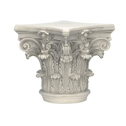 Design Toscano The Corinthian Pillar, Capital Small - size: Small, style: Corinthian
