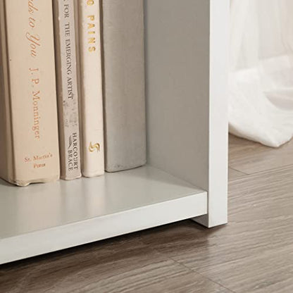 Sauder Beginnings 3-Shelf Bookcase/ Book shelf, Soft White finish - color: Soft White