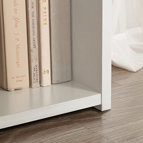 Sauder Beginnings 3-Shelf Bookcase/ Book shelf, Soft White finish - color: Soft White