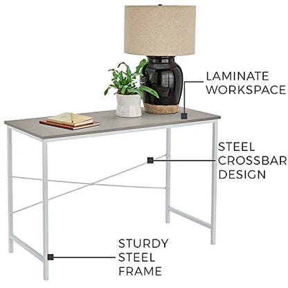 ClosetMaid 4967 Writing Desk or Console Table, Mixed Material, Taupe - color: Taupe