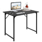 BestOffice Computer Desk,Home Office Desk, Modern Simple Style for Home Office Study Writing (Black, 32 Inch) - color: Black, size: 32 Inch