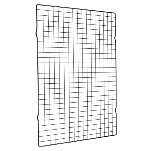 BRIOUT Cooling Rack for Baking, 16x10 Inches Baking Rack, Thick Wire Cookie Rack for Cooking, Roasting, Grilling, Drying, Oven Safe, Fits Half Sheet Pan, Black - color: Black, size: 16"x10"-1PC