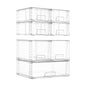 Vtopmart 7pack Easily Clear Storage Dawers - style: 1 Wide+2 Medium+4 Small