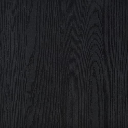 Coaster Home Furnishings - Clower - Wood - C-Shaped Side Table with Rectangular Top, Open Form, and Square Edges - Living Room - Black - 930276 - color: Black