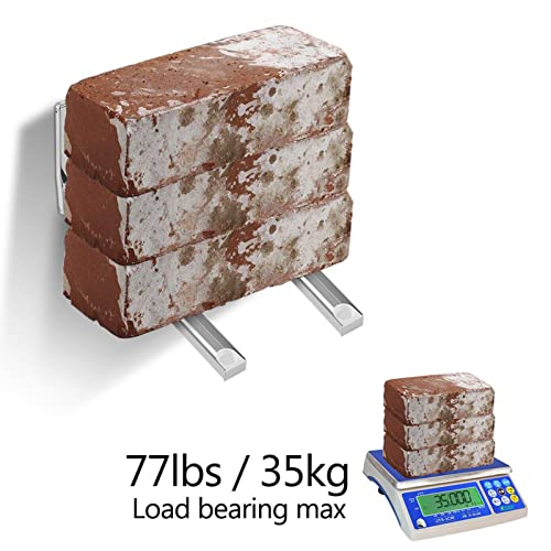 Stainless Steel Microwave Mount Bracket, Wall Shelf Microwave Oven Bracket Microwave Oven Wall Mounted Stand Holder Rack Bracket