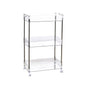 Chris.W Slim Storage Cart 3 Tier with Wheels, Clear Bathroom Cart Organizer, Mobile Shelving Unit Rolling Utility Cart, Slide Out Organizer for Kitchen, Bathroom, Laundry, Narrow Places, Office - 8" W - size: 8"W