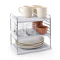 YouCopia UpSpace Cabinet Box Organizer Large, Adjustable Foil Wrap Shelf - size: Large Premium
