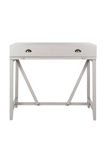 Safavieh American Homes Collection Wyatt Grey Writing Desk - color: Quartz Grey