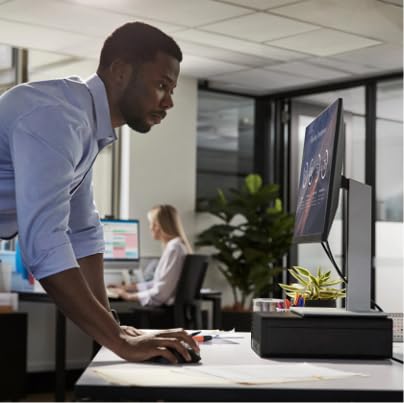 HP Elite 805 Business Mini Computer Desktop, AMD Ryzen 5 (Beat Intel i7-11700T), Ultra-Quiet Design, 64GB RAM, 2TB PCIe SSD, Dual 4K Display Support, USB-C + Wi-Fi 6, Keyboard & Mouse, Windows 11 - color: Ryzen 5-5650G, size: 64GB RAM | 2TB SSD