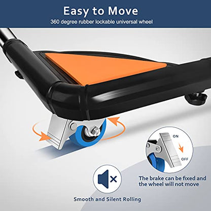 SPACECARE Mini Fridge Stand Mobile Roller, Adjustable Furniture Dolly with 4 Locking Wheels, Heavy Duty Washing Machine Base, Universal Appliance Pedestal for Dryer and Refrigerator- Black - color: Black