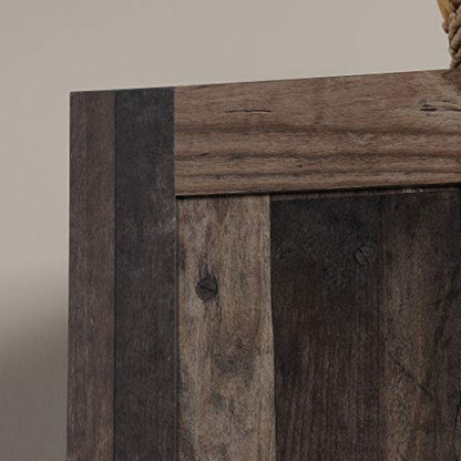 Sauder Select Storage Cabinet, Pantry Cabinet Kitchen Storage with Adjustable Shelves, Utility Room Storage Cabinet, in Reclaimed Pine - color: Reclaimed Pine
