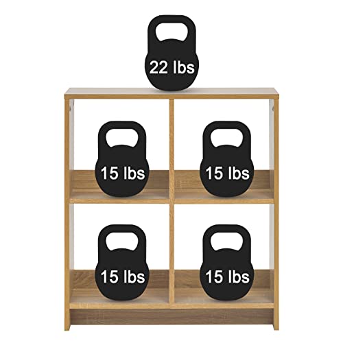 IRIS USA 4-Cube Ash Brown Heavy Duty Organizer