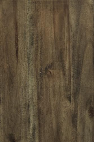 Signature Design by Ashley Moriville Casual Rustic Upholstered Dining Bench, Grey & Brown - color: Brown, size: Dining Height