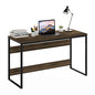 Furinno Moretti Modern Lifestyle Enhanced Study Desk 52 Inch, 52-Inch, Columbia Walnut - color: Columbia Walnut, size: 52 inches