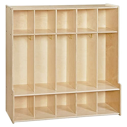 Contender C51000F 5 Section Seat Locker 46.75" W Assembled - style: Fully Assembled