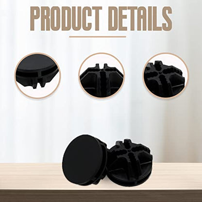 30Pcs Wire Cube Plastic Connectors, Black | Grid Cube Organizer Connector, For Modular Closet Storage, For Wire Shelving