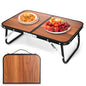 Folding Camping Table | Mini Portable Beach Table with Carry Handle, Ultralight Compact Picnic Dining Low Table for Indoor Outdoor, Garden, BBQ