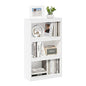 Furinno Jaya Enhanced Home Bookcase 3-Tier Adjustable Bookshelf, White - color: White, size: 3-Tier Thick