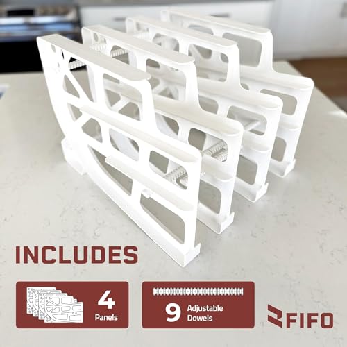 FIFO Pantry Storage Organizer Dispenser Rack for Canned Goods/Drinks, 54-Can Capacity - size: 1 Pack, style: 54 can