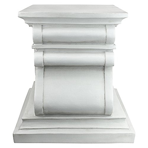 Design Toscano NG314100 Statuary Garden Base Riser, Large, Classic Plinth - size: Large, style: Classic Statuary