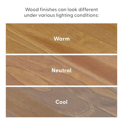 Plank+Beam Classic Console Table, 36 Inch, Pecan | Non-Toxic Finishes, Versatile Design, Elegant Details, Easy Assembly, Quick Setup, Solid Wood - color: Pecan, size: 36" Console Table