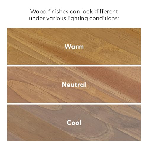 Plank+Beam Classic Console Table, 46 Inch, Pecan | Non-Toxic Finishes, Versatile Design, Elegant Details, Easy Assembly, Quick Setup, Solid Wood - color: Pecan, size: 46" Console Table