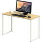 SHW Mission 32-Inch Home Office Computer Desk, Oak - color: Oak, size: 32-Inch