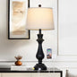 Touch Lamps for Night Stand - 29.5" Tall Bedside Lamp with USB C+A, 3 Way Dimmable Bedroom Lamps, Black Metal Table Lamps for Living Room,Single Black - color: Black-1P