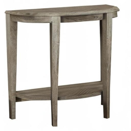 Monarch Specialties Console Table - Narrow Entry Table, 36” L (Dark Taupe) - color: Dark Taupe