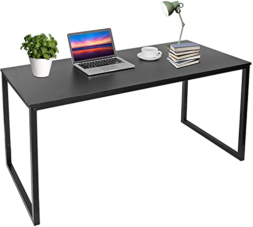55 inches Writing Computer Desk Office Table Modern Simple Work Study Desk Laptop Table Modern Simple Style Desk (55 inches) - size: 55 inches