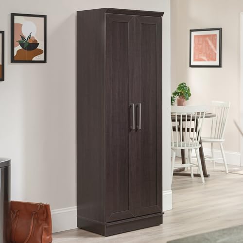 Sauder HomePlus Storage Cabinet/ Pantry cabinets, Dakota Oak finish - color: Dakota Oak