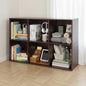 6 Cube Storage Organizer - Solid Wood Bookshelf 11.8" Deep Open Cubby Shelf,29.5" Height Kids Friendly Bookcase,44 lbs Per Shelf Capacity Floor Standing Shelves for Living Room,Bedroom,Kids Room - size: 6-Cube-Brown