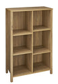 ClosetMaid 16053 Premium Adjustable 6-Cube Organizer, Weathered Oak - color: Weathered Oak, size: 6-Cube