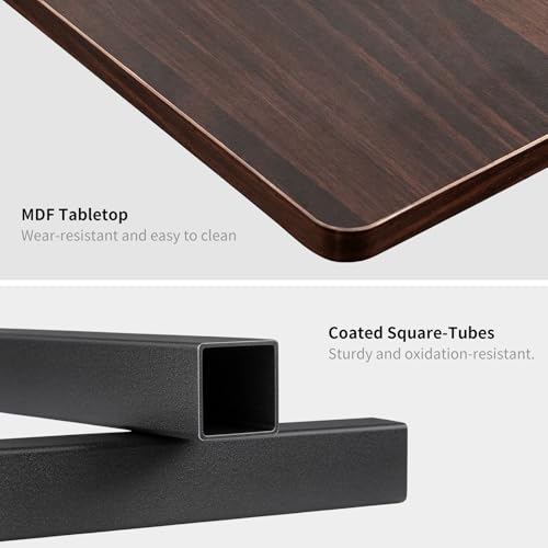 Small Bedside Table with Charging Station, Rolling Side Table with Wheels, Small Nightstand with Drawer Storage for Bedroom - Black Walnut Look - color: Black Walnut