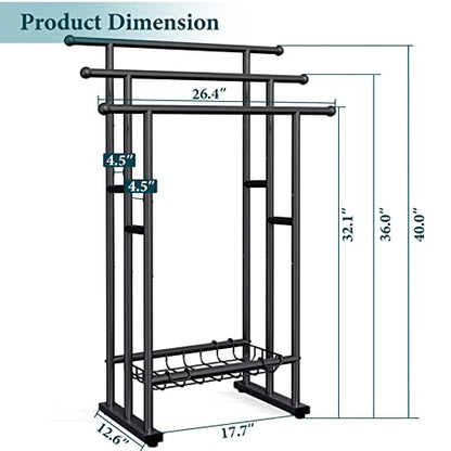 Kayfia 40'' Freestanding 3 Tier Alloy Steel Towel Rack with Storage Basket | Dual-Use Drying & Display Rack, Holds Oversized Bath Towels & Blankets, Fits Bathroom, Tub, Shower, Poolside, Black - color: Black